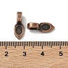 Tibetan Style Pendant Bails RAB3357Y-4
