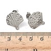 304 Stainless Steel Stud Earring Findings STAS-Z175-02P-02-3
