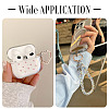 6Pcs Heart Alloy Spring Gate Rings FIND-TA0011-14A-8