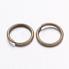 Open Jump Rings Brass Jump Rings LS-JRC10MM-AB-2