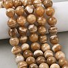 Natural Calcite Beads Strands GG-CBA23C7-A01-12mm-1
