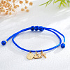 Brass Constellation Cross Charm Bracelets IC8656-9-1