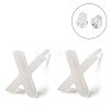 Hypoallergenic Bioceramics Zirconia Ceramic Stud Earrings EJEW-F340-04X-1