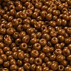 Imitation Jade Glass Seed Beads SEED-Z001-A-B13-3