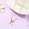 Brass Figaro Chains Necklaces NJEW-JN06460-1