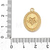 304 Stainless Steel Enamel Pendants STAS-F354-02D-G-3