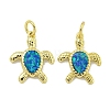 Synthetic Opal Pendants KK-E114-03G-1