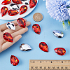 Gorgecraft Taiwan Acrylic Rhinestone Cabochons KY-GF0001-48-3