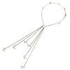 Zinc Alloy Rhinestone Hair Bands OHAR-WH20007-01A-P-1