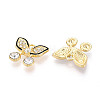 Alloy Rhinestone Pendants FIND-N012-04KCG-2