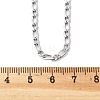 Non-Tarnish 304 Stainless Steel Figaro Chain Necklaces NJEW-E143-04P-2