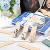 24Pcs Blank Bamboo Bookmark FIND-BC0003-45A-5