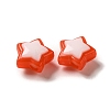 Imitation Jelly Transparent Acrylic Beads SACR-R741-03A-2