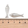 Alloy with Crystal Rhinestone Pendants RB-CBA7AC6-17P-01-3