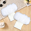 Acrylic Fiber Woolen Yarn Socks Leg Cover AJEW-WH20018-149D-7