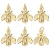6Pcs Brass Pendants KK-CA0003-84-1