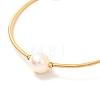 Natural Pearl Beads Bangle for Girl Women X-BJEW-JB06853-4