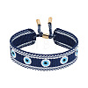 Adjustable Polyester Slider Bracelets FS-WG54A06-05-1