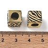 Plating Acylic Enamel European Beads AC-CBAE004-01B-3