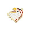 Independence Day Alloy Enamel Pendants ENAM-V001-04C-G-2