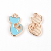 Zinc Alloy Enamel Pendant ENAM-CJC0004-19D-1