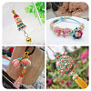 50M 5 Colors Braided Polyester Cord OCOR-TA0003-58-8
