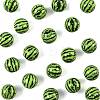 20Pcs Opaque Acrylic Beads MACR-FS0002-28A-2