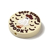 Halloween Themed Boot Scootin spooky Silicone Focal Beads SIL-M006-01B-2
