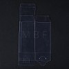 Rectangle Transparent Plastic PVC Box Gift Packaging CON-F013-01G-2