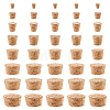 40Pcs 8 Styles Cork Stopper AJEW-ME0002-66-1