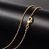 Brass Necklaces X-MAK-K003-09G-1