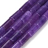 Dyed Natural Malaysia Jade Beads Strands G-C285-B01-01E-2