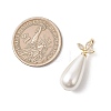 Electroplate Shell Pearl Pendants PALLOY-JF04940-01-2