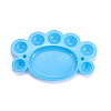 Plastic Watercolor Oil Palette LS-AJEW-L072-B02-1
