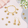 14Pcs 304 Stainless Steel Charms STAS-BC0004-26-4