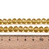 Glass Beads Strands EGLA-A034-T8mm-D03-4