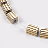 Electroplate Non-magnetic Synthetic Hematite Beads Strands G-P367-K-07-2