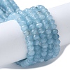 Dyed Natural Malaysia Jade Rondelle Beads Strands LS-G-E316-2x4mm-64-1