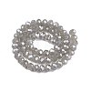 Electroplate Glass Beads Strands EGLA-A044-J8mm-A10-3