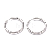 Tarnish Resistant 201 Stainless Steel Huggie Hoop Earrings EJEW-L256-05DT-P-1