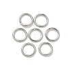 Tarnish Resistant 304 Stainless Steel Open Jump Rings STAS-Q186-02-6x0.8mm-1