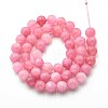 Natural Quartz Beads Strands G-N355-8mm-61-2