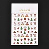 Christmas Theme Self Adhesive Nail Art Stickers MRMJ-A003-01G-2