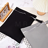 2Pcs 2 Colors Polyester Zipper Bags ABAG-CN0001-12-4