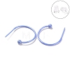 Hypoallergenic Bioceramics Zirconia Ceramic Ring Stud Earrings EJEW-Z023-03A-1