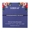 Sober AF Morse Code Bracelets FS-WG6A0C8-13-1