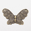 Tibetan Style Alloy Butterfly Large Pendants for Necklace Design TIBEP-M001-17AB-AAA-1