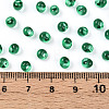 3/0 Baking Paint Glass Fringe Seed Beads SEED-A034-04I-4