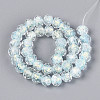 Handmade Foil Lampwork Beads Strands FOIL-T008-09D-2