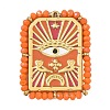 304 Stainless Steel Enamel Pendants SA-B004-05G-1